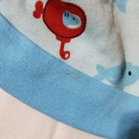 Gymboree Hello Submarine NWT 0-3 month Pants, bodysuit & hat. Hat has storage sp - Picture 4 of 4
